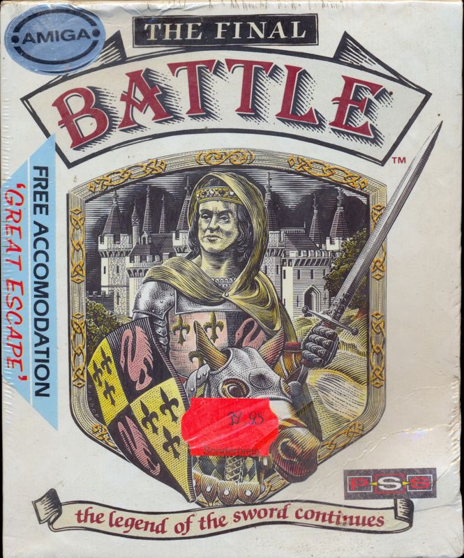 The Final Battle box art for Amiga
